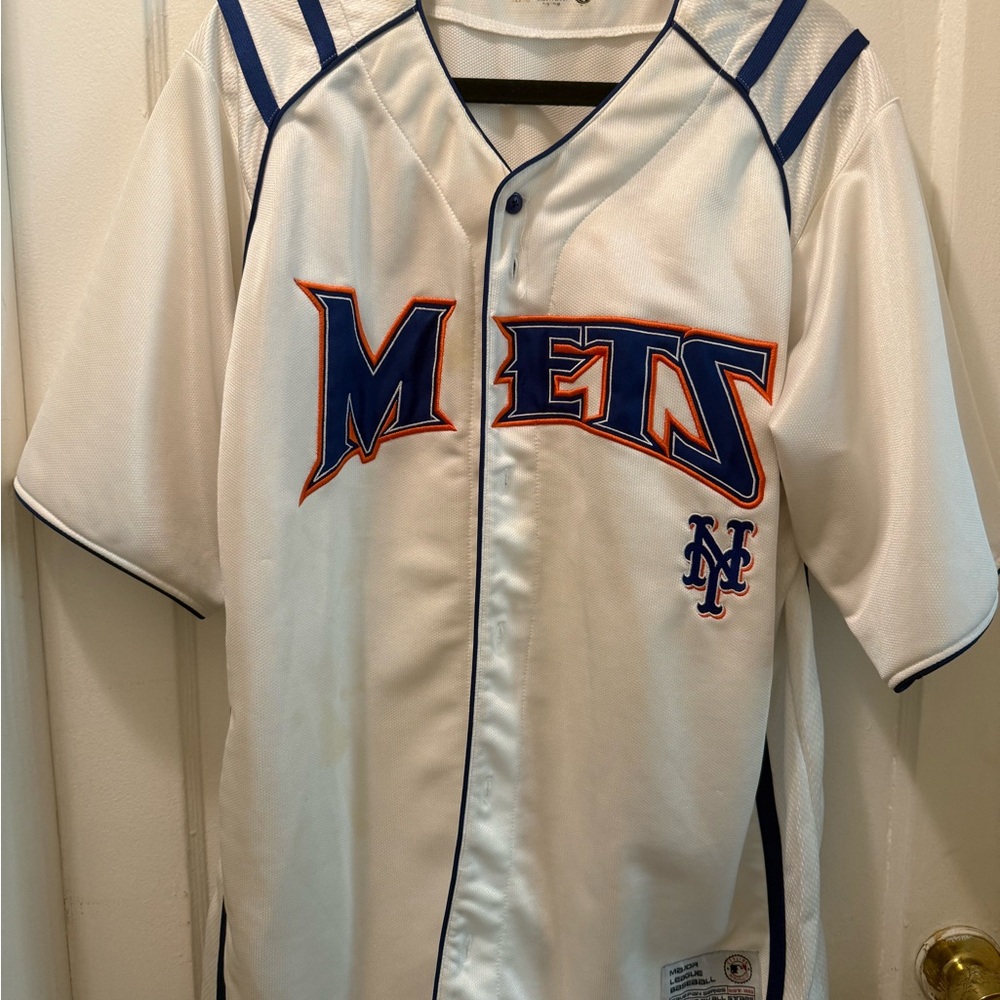 New York Mets White and Blue Jersey